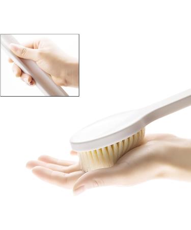 MCUILEE Bath Brush - Long Handle Body Massager Shower Brush with Super Soft Bristles for Exfoliation & Back Care - Best for Relaxation & Spa Experience - Buy Online on GoSupps.com