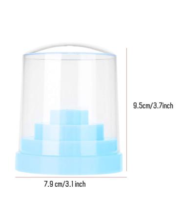 Nail Drill Holder & Organizer - 48 Holes for Nail Art Tools | Blue Nail Drill Stand for DIY & Training | Premium Nail Accessories - Buy Online on GoSupps.com