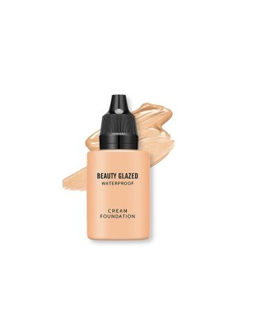 Beauty Black Matte Long Lasting Liquid Foundation Dark Concealer High Coverage Liquid Foundation (Size : 103)