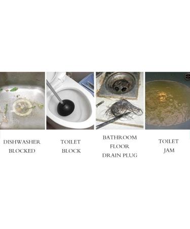 MarryLee 5PC/10PC Powerful Sink & Drain Cleaner Portable Cleaning Tool Kitchen Sewer Bathroom Toilet Blockage Deodorant Cleaner (10PC) - Buy Online on GoSupps.com