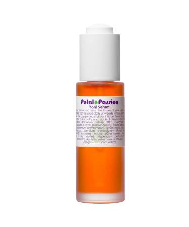 Living Libations - Organic Petal Passion Yoni Serum | Natural Wildcrafted Vegan Clean Beauty (1 fl oz | 30 mL)