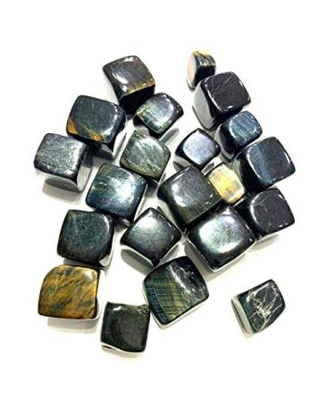 Natural Crystal Rough 100g Natural Cube Blue Tiger Eye Stones Crystal Gravel Minerals Stones and Crystals