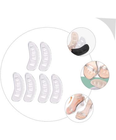 FOMIYES 6 Pairs Clear Anti-Wear Stickers for High Heels - Cushioned Inserts & Flannel Liners for Women s Clear Pumps - Buy Online on GoSupps.com