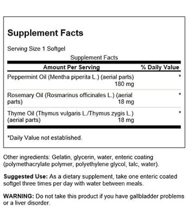 Buy Swanson Peppermint Oil Combination 100 Sgels (2 Pack) - Premium Quality Fast International Shipping - Buy Online on GoSupps.com
