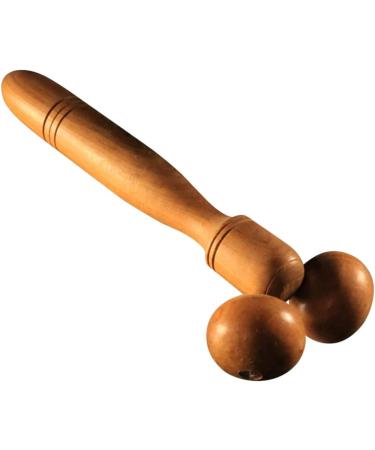 Lalafina 2-Pack Wooden Face Massage Tools - Eye Massage Devices for Fatigue Relief & Yoga Tension - 3D Bamboo Head Scratcher & Skin Care Roller - Buy Online on GoSupps.com