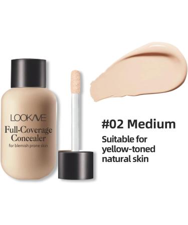 FeiFei66 Small Bottle Liquid Foundation for Women - Natural Moisturizing Concealer for Oil Control and Highlighting (B One Size) - Buy Online on GoSupps.com