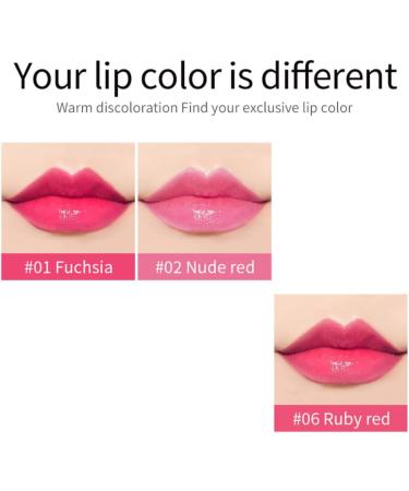 OnIUeZky Aloe Vera Lipstick Long Lasting Moisturizer Lip Balm Temperature Color Change Lip Gloss Set 3PCS - Buy Online on GoSupps.com