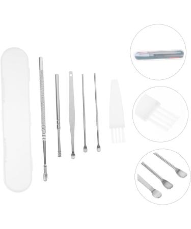 Hemoton 4-Piece Ear Pick Tool Cleaning Kit - Stainless Steel Ear Wax Removal Set for Adults - Buy Online on GoSupps.com