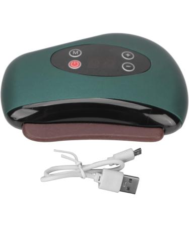 12-Speed Heated Gua Sha Massager - Red Bian Stone for Anti-Aging & Muscle Relaxation | International Shipping - Buy Online on GoSupps.com