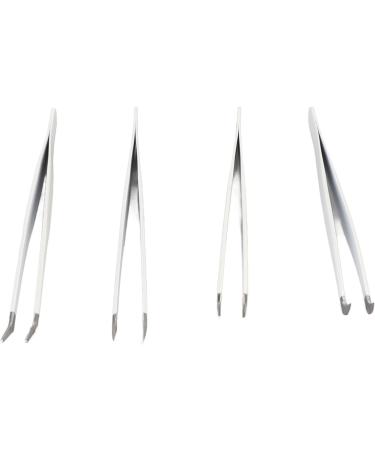 Eyelash Extension Tweezers Set - High Precision Stainless Steel Lightweight & Labor-Saving for Nail Art Salon | Best Quality Tools - Buy Online on GoSupps.com