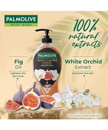 Natural Fig Oil & White Orchid Body Wash - 250ml Paraben & Silicone Free PH Balanced for Soft Radiant Skin - International Shipping - Buy Online on GoSupps.com
