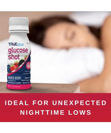 TRUEplus Glucose Shots 6 Bottles - Mixed Berry | Fast-Acting Glucose Supplement - Buy Online on GoSupps.com