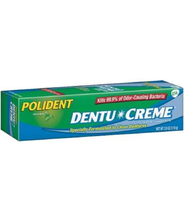 Polident Dentu Creme Denture Cleansing Toothpaste - 3.9 Oz | Pack of 1 - Buy Online on GoSupps.com