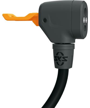 SKS Germany MV Easy-Kopf Hose - Spare Part for Racing Compressor Bicycle Pump (1170 mm M8 x 0.75 All Valve Types) - International Shipping Available - Buy Online on GoSupps.com