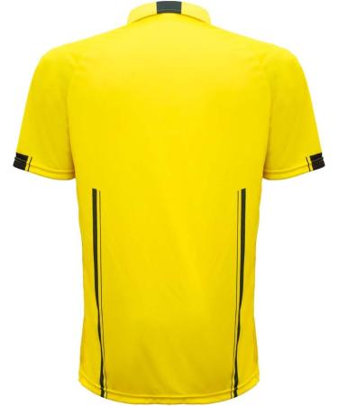 Total Soccer Factory Pro Referee Jersey Yellow YL (Chest 32-34) - High-Quality Soccer Referee Gear - Buy Online on GoSupps.com