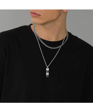 U7 Women s Cremation Urn Necklace - Celtic Knot Dog Feet Wings & Crucifix Designs | Stainless Steel Cylinder Pendant for Ashes | Unique Burial Jewelry for Men - Buy Online on GoSupps.com