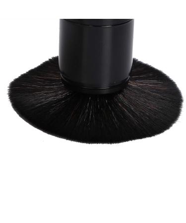 Buy Black Powder Brush | Retractable Blush & Travel Makeup Brush - Portable Loose Powder Applicator - Buy Online on GoSupps.com