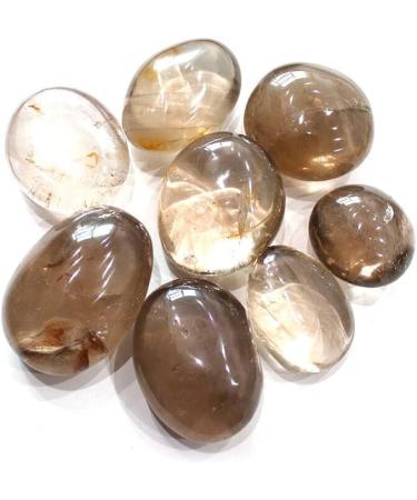 1 Kg Natural Smoky Quartz Crystal Palm Stone for Home Decoration - Buy Online on GoSupps.com