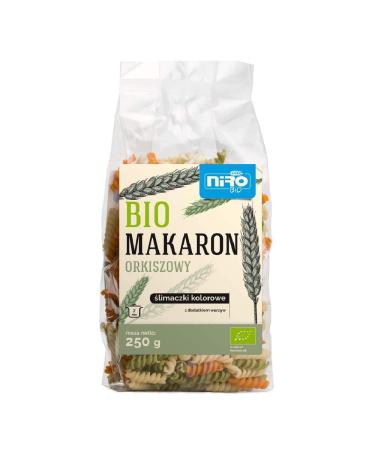 NIRO Organic Fusilli Pasta (spelt tricolor) 250g - NIRO