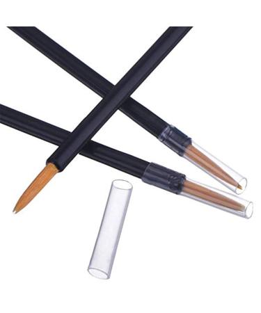 50 Pack Eyeliner Brush Applicator Set - Gold Cosmetic Lip & Eye Makeup Tools | International Shipping Available - Buy Online on GoSupps.com