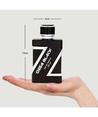 DJ Black Eau De Parfum Perfume for Men with Ambery and Citrusy Notes | Premium Long Lasting Perfume 100ml | Enriched with Lemon Bergamot Lavender Amber - Rakhshabandhan Gifts - Buy Online on GoSupps.com