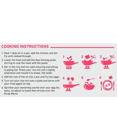 Malay Taste Nasi Goreng Kit 355g - Case of 6 - Buy Online on GoSupps.com