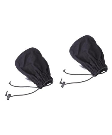 Didiseaon 2 Pcs Hair Dryer Shield Wind Blower Attachment Cover Diffuser for Hair Curly Hair Curls Sock Travel