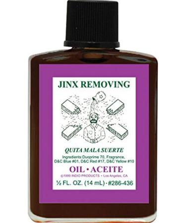 (1Pack) Indio Products Spiritual Anointing Oil- Jinx Removing 1/2oz