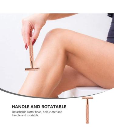 Buy Minkissy Reusable Razors for Men & Women - Zinc Alloy Blade | Eco-Friendly & Durable - Buy Online on GoSupps.com