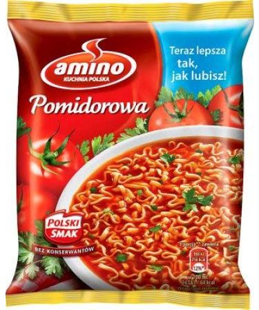Unilever Amino 22 x Instant Tomato Soups with Pasta (22 x 61 g)