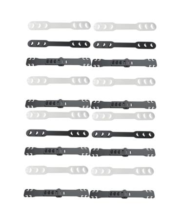 FRCOLOR 20 STK hearing protection headband Certified accessories questions Adjustable trailer coupling elastic mask strap buckle m questions extension hooks hook bags hang ear