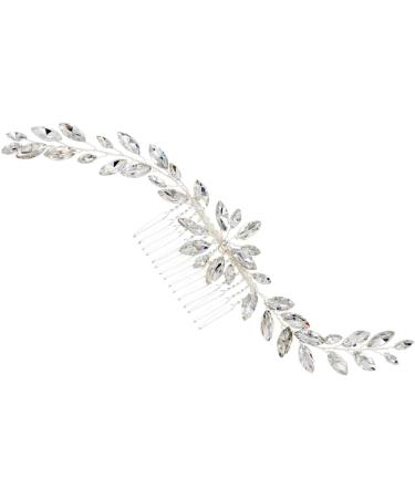 Beaupretty Accessories hair comb decorative hair combs wedding hair Tiara Leaf Hair Pin Hair Side Combs Bridal Headdress Bridal Hair Comb wedding hair accessories Horse eye decorate Comb - Buy Online on GoSupps.com