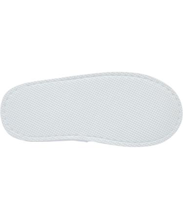 Juvale Disposable Closed Toe Slippers for Guests - Women US Size 12, Men Size 11 (12 Pairs, 3 Colors) - Buy Online on GoSupps.com