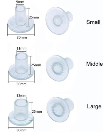 30 Pairs Clear High Heel Protectors - Stopper for Walking on Grass - Small/Middle/Large Sizes - Buy Online on GoSupps.com