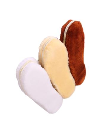 NOLITOY 3 Pairs Foot Care Insoles Shoe Cushions Warm Shoe Pads Sports Insoles Winter Insoles As Shown 24.50X8.70X5.10CM