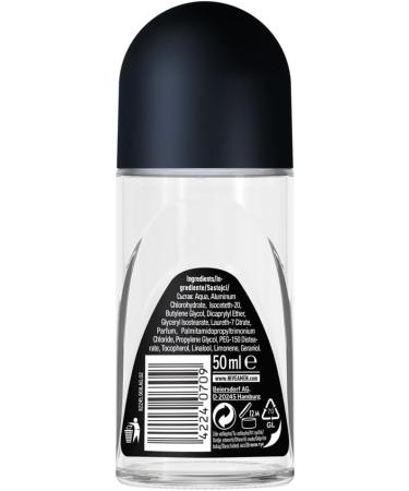 NIVEA MEN Black&White 48H Invisible Original Antiperspirant 50ml for Men - Buy Online on GoSupps.com