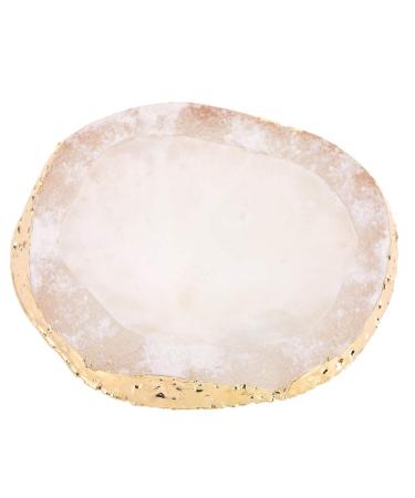 Resin Nail Art Palette Paint Drawing Nail DIY Tool(White)
