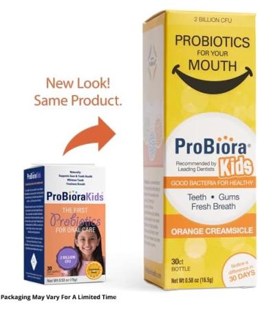 ProBiora Kids Oral-Care Chewable Probiotic Tablets - 30 Count | Kids Probiotic Supplement for Healthier Teeth & Gums, Fresher Breath, Whiter Teeth - Buy Online on GoSupps.com
