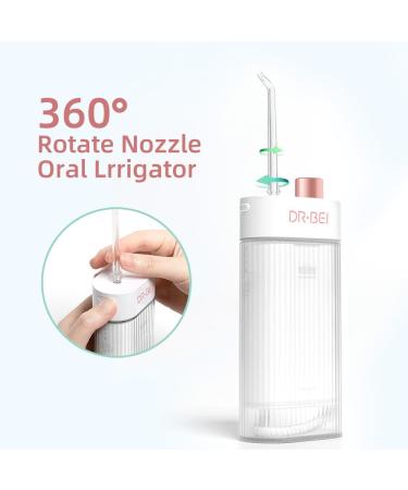 Buy Cordless Water Flosser - Portable Rechargeable Dental Oral Irrigator for Healthy Teeth | Fast International Shipping - Buy Online on GoSupps.com