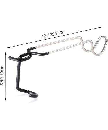 Tobwolf 2PCS Stainless Steel Lantern Hook Hangers for Camping - Portable Non-Slip Holder for Water Bottles, Cups, and Tent Lamps - Buy Online on GoSupps.com