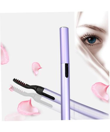Housoutil Eyelash Heated Curler Electric Quick Natural Curling Lasting Eyelash Curler Tool Eyelash Holder Eyelash Heat Curler Purple Four Generations Heating Hair Curler - Buy Online on GoSupps.com