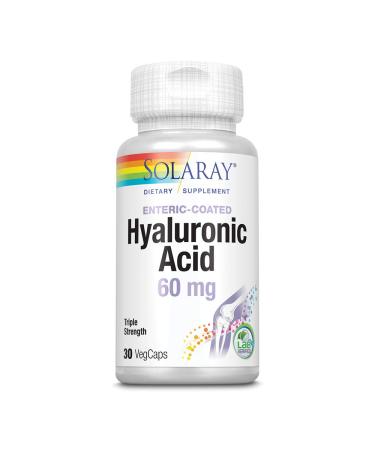 Solaray Triple Strength Hyaluronic Acid 60mg | 30 VegCaps