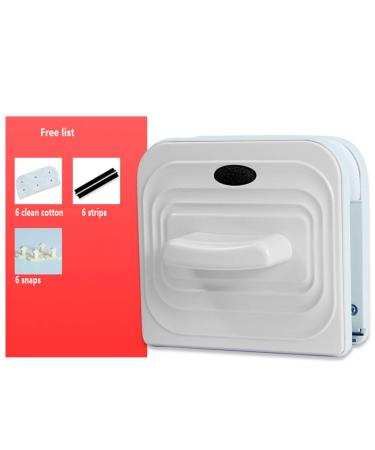 Window Cleaner Wipers Double-Side Glass Cleaner Window Cleaner Glider Washing Brush Equipment Glass Wiper Cleaning Tool for High-Rise and Car Glazed Windows Thickness (A White 18