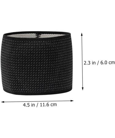 GLEAVI Arch Support Sleeves for Men & Women - Comfortable Foot Pad Portable & Breathable Ideal for Outdoor Use - 1 Pair Black (11.6x6cm - Buy Online on GoSupps.com