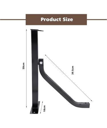 Heavy-Duty Boxing Bag Wall Holder - 100kg Capacity Punching Bag Bracket & Stand for Ultimate Support - Buy Online on GoSupps.com
