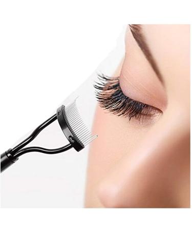 Eyelash Definer and Eyebrow Groomer Eyelash Comb Curler Mascara Applicator Black Cost-effective and - Buy Online on GoSupps.com