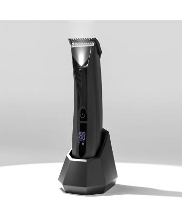 Qukaim Body Hair Trimmer Body Trimmer Rechargeable Waterproof Electric Men's Body Hair Clipper - Buy Online on GoSupps.com