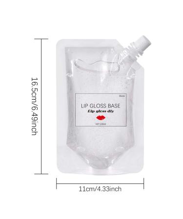 Ownest 100ML Moisturizing Lip Gloss Base - Non-Stick DIY Lip Makeup Primer & Oil for Handmade Lip Balms - Buy Online on GoSupps.com