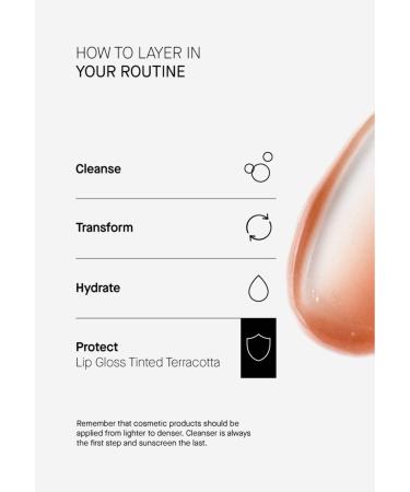 TINTED LIPGLOSS TERRACOTA - Tinted moisturizing lip balm with SPF50 - Buy Online on GoSupps.com