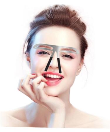 NOLITOY 3pcs Eyebrow Ruler Stencil Assistant Reusable Brow Stencils Tool Eyebrow Shape Miss Eyebrow Card mediumx3pcs As Shownx3pcs - Buy Online on GoSupps.com